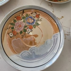 Vintage lusterware childs tea set